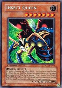Yu-Gi-Oh! - Insect Queen (Ct1-En005) - 2004 Collectors Tins - Limited Edition - Secret Rare