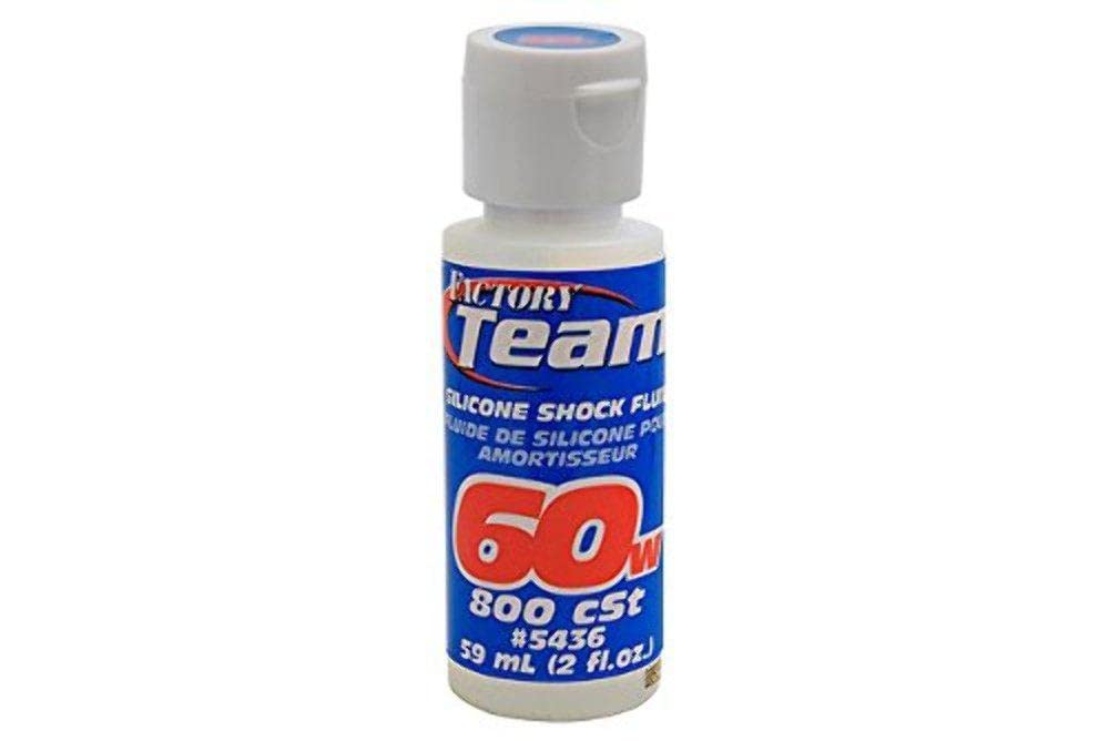 Team Associated 5436 60 Weight Silicone Shock Oil, 2-Ounce