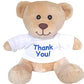 Hug-A-Booboo Thank You! Teddy Bear. Super Cute And Cuddly 6 Inch Plush Mini Teddy Bear With Thankd You T-Shirt From Great For Gift, Gift Basket, Party Favor