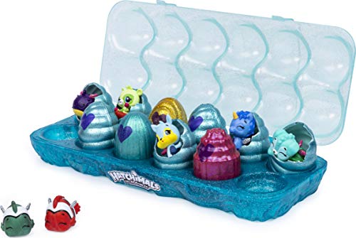 Hatchimals Colleggtibles, Mermal Magic 12 Pack Egg Carton With Season 5, For Kids Aged 5 And Up (Styles May Vary)