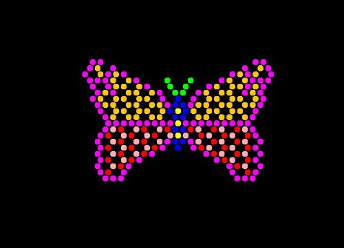 Illumipeg Little Miss Refill Templates For Pre-1994 Original Lite Brite (10 Sheets, 9X12)