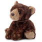 The Petting Zoo Brown Bear Plush Toy, 9 inch Stuffed Animal, Gifts for Kids, Soft Plush, Model 420115