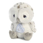 Aurora® Inspirational Precious Moments™ Nigel Snowy Owl Stuffed Animal - Cherished Memories - Enduring Comfort - White 8.5 Inches