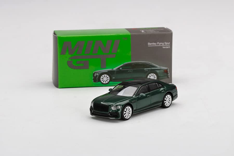 MINI GT Bentley Flying Spur 1:64 Metal Model - Verdant Green #286, Limited Edition 1 of 2400