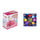 RatnaS Wonder Sand 500 Grams For Play. Smooth Sand For Kids (Pink 500 Grams) And Fantasy Dough Clay 8In1