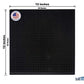 Slabdreamlab 12''X12'' Baseplate For All Major Building Bricks And Blocks (Black, 4-Pack)