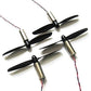 Hobbypower 8520 Coreless Brushed Motor Set 53000rpm 8.5x20mm + 75mm CW CCW Propeller