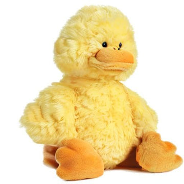 Aurora Tubbie Wubbies Duck Plush Toy, 12" Yellow, Soft Tubbie Material, Kids Stuffed Animal
