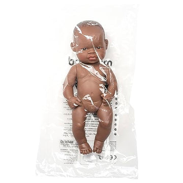 Miniland Educational Anatomically Correct Baby Dolls, 12-5/8', African Girl