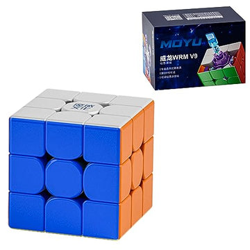 CuberShop Moyu WRM V9 MagLev 2023 Speed Cube, WeiLong WR M V9 Magnetic & MagLev Professional Flagship 3x3 Stickerless