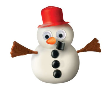 Toysmith Melting Snowman – Reusable Putty Slime Kit With Snowman Accessories – Build, Melt & Rebuild Fun – Desk Toy & Holiday Gift For Kids – Christmas Stocking Stuffer – Ages 5+