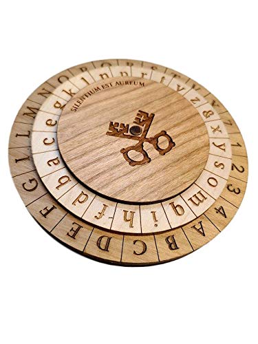 Creative Crafthouse Alberti Cipher Disk - Encryption Device From 15Th Century - Escape Room Prop