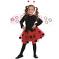Ladybug Dress Costume  Medium - Age 8 To 10