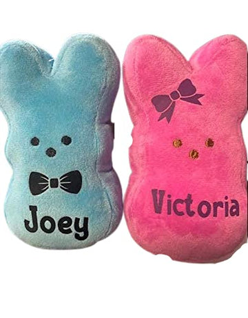 Personalized Easter Bunny Plush