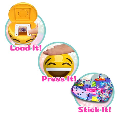 ACTIVITY KINGS ILY DIY 3D Sticker Maker for Girls and Boys, Arts and Crafts Fun for Ages 6+, Makes 30 Custom Stickers, Fun Creat