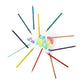 Crayola Pastel Drawing Pencils, Pack of 12, Assorted Colors, Wood Material, Model 68-3366