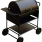 Miniature BBQ Grill Oven Model 1:12 Dollhouse Cooking Tool Garden Decoration Kicthen Accessories Roasting Cart Firewood Rack Holder (Square)