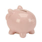 Creative Gifts International Small Pink Ceramic Pig Piggy Bank, 3'' X 4'' X 3'', Gift Box Included