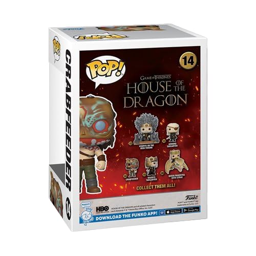 Funko Pop! Tv: House Of The Dragon Season 2 - Crabfeeder Bundled With A Byron 'S Attic Pop Protector