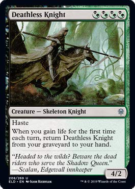 Magic: The Gathering - Deathless Knight - Throne Of Eldraine
