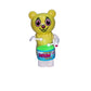 Negi Teddy Bear Melodious Drum Master For Kids Teddy Bear Key Operated Toy For Kids | Knock | Visual Training | Fine Motor Skill