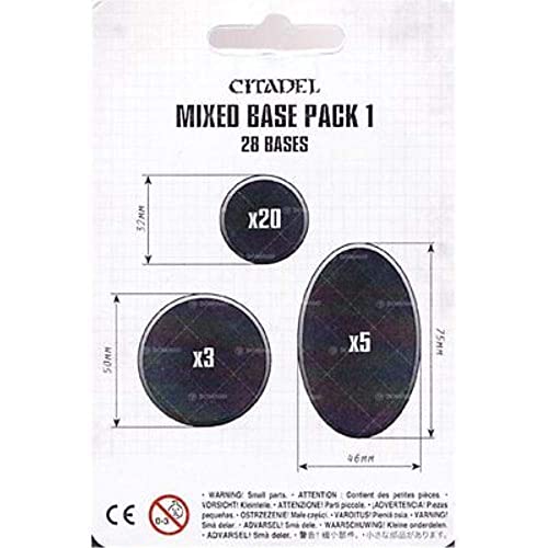 Games Workshop 99079999004 Citadel Mixed Base Tabletop And Miniature Gaming
