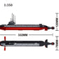 Sluban Building And Construction Blocks M38-B0391 Nuclear Submarine Building Block Construction Set (193 Bricks)