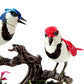 Az Import & Trading Bc513Ab Singing & Chirping Birds - Realistic Sounds And Movements - Blue Jays