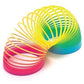 Shivsoft Kid Magic Spring Rainbow Bouncy Expandable Slinky Magic Toys Return Gift, Party Favours (Multi Coloured, Pack of 2)