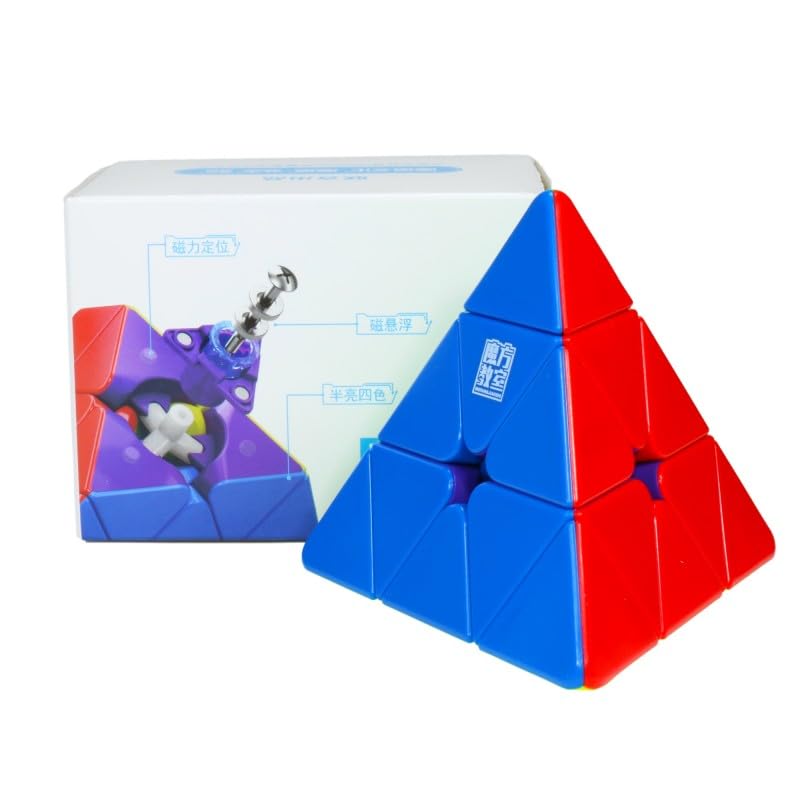 Cuberspeed Moyu Rs Pyraminx M Stickerless Speed Cube Moyu Pyraminx Magnetic Maglev Puzzle