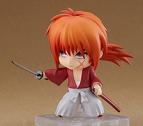 Good Smile Rurouni Kenshin: Kenshin Himura Nendoroid Action Figure  Multicolor