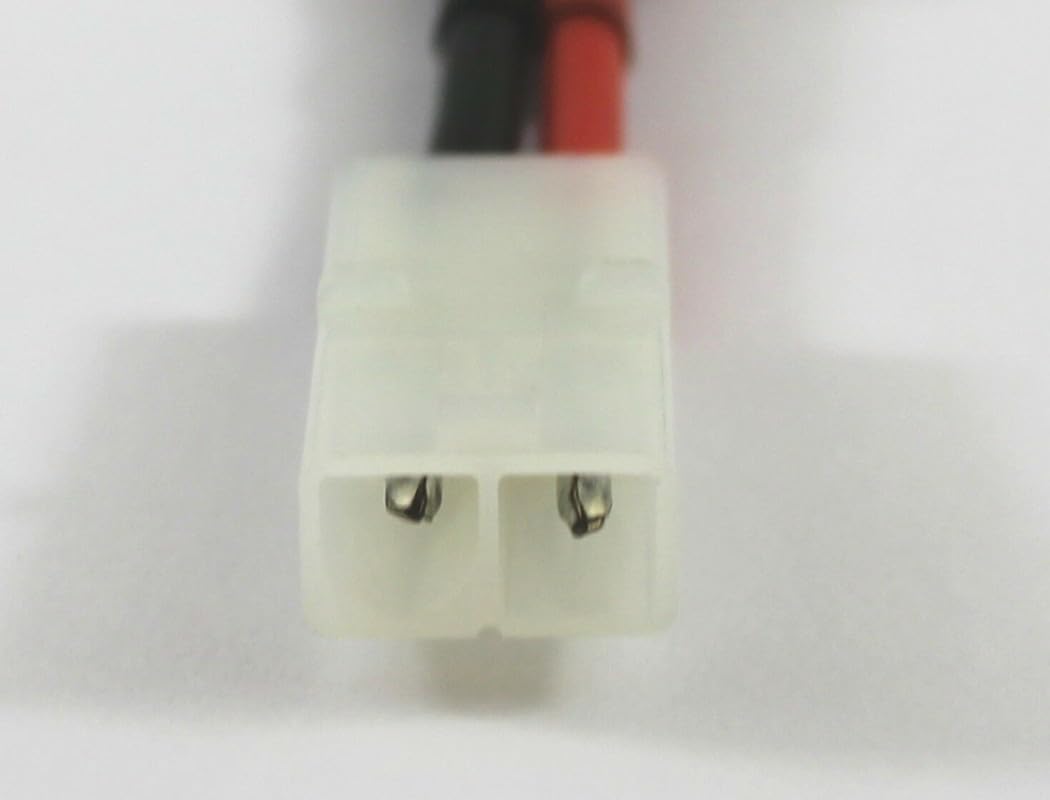 2pcs T-Plug Male Connector to Big-Tamiya Plug Female Connector Adapter and 2pcs T-Plug Female Connector to Big-Tamiya Plug Male