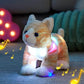 Glow Guards 14'' Light Up Musical Kitty Stuffed Animal Soft Realistic Cat Plush Toy With Led Night Lights Lullabies Singing Glow Birthday Children'S Day For Toddler Kids