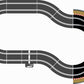 Scalextric C8510 Track Extension Pack - 2X Racing Curves Borders- Barriers, Large, Multi-Colored