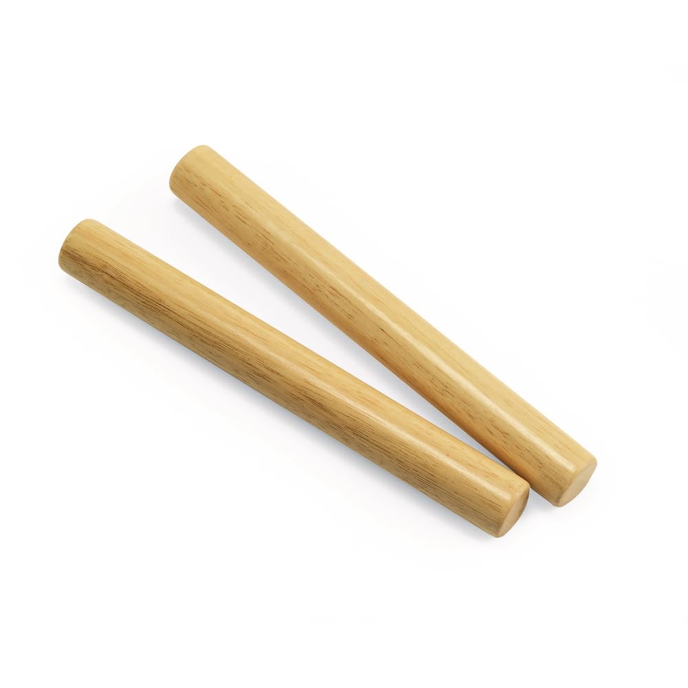 Excellerations Claves Pair Of Rhythm Sticks, Musical Instrument For Children, Pack Of 2