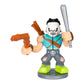 Legends of Akedo Teenage Mutant Ninja Turtles (TMNT)  Mini Battling Warriors  8 Mini Battling Warriors to Collect Including New Fighters  with Unique  (Casey Jones)
