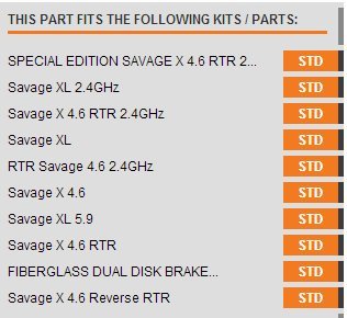 HPI 1/8 Savage X XL 4.6 5.9 Carbon Fibre Brake Disk 19x35x3mm-1PR Set Black for HPI 87055 Upgrade Part