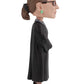 Royal Bobbles Ruth Bader Ginsburg Bobblehead, Premium Polyresin Lifelike Figure, Unique Serial Number, Exquisite Detail