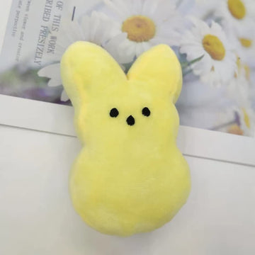 6in Plush Bunny Rabbit - Easter Basket Stuffers for Kids, Cute Bunny Toys for Goodie Bags, Egg Hunt, Party Favors & Carnival Pri