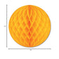 Golden-Yellow Tissue Ball
