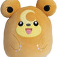 Teddiursa Squishmallow 25Cm Licensed Soft Stuffed Plush Toy