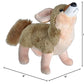 Wild Republic Wild Calls Coyote, Authentic Animal Sound, Stuffed Animal, Eight Inches, Gift For Kids, Plush Toy, Fill Is Spun Recycled Water Bottles, 6' (23313)