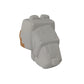 Just Toys Minecraft Mega Squishme Tamed Wolf, One Size, Grey, Jtmin-3588