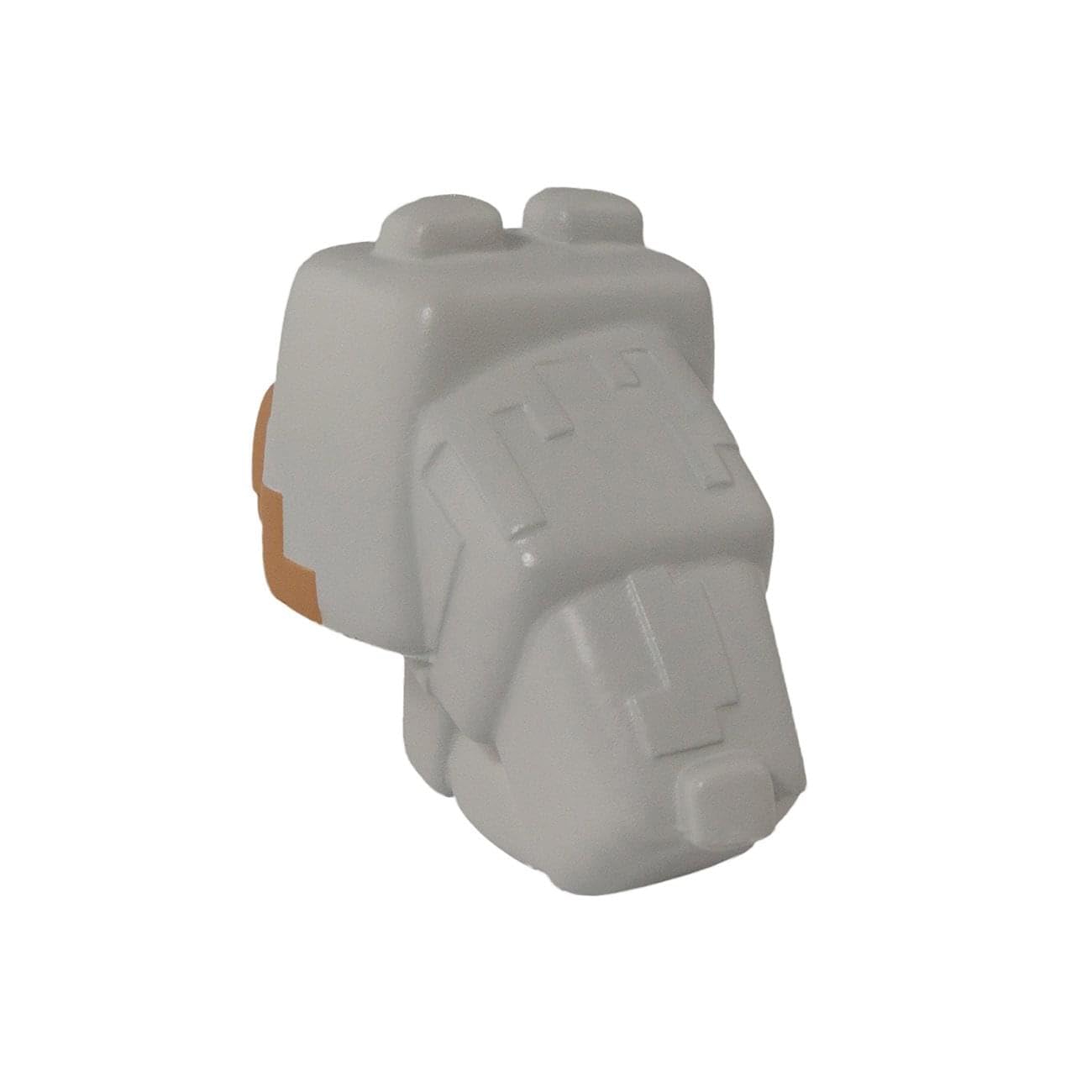 Just Toys Minecraft Mega Squishme Tamed Wolf, One Size, Grey, Jtmin-3588