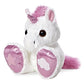 Aurora World Taddle Toes Rainbow Unicorn Plush