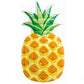 Intex Realistic Print Pool Mat Pineapple 216 x 124 cm Multi-Coloured
