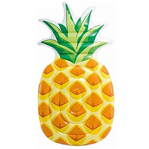 Intex Realistic Print Pool Mat Pineapple 216 x 124 cm Multi-Coloured