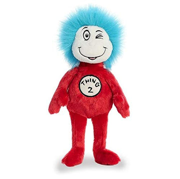 Aurora Plush Bundle Of 2, 12' Thing 1 & Thing 2, Multicolor