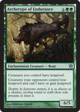 Magic: the Gathering - Archetype of Endurance (116/165) - Born of The Gods