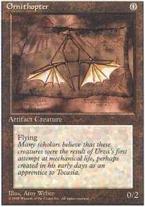 Magic The Gathering - Ornithopter - Fourth Edition
